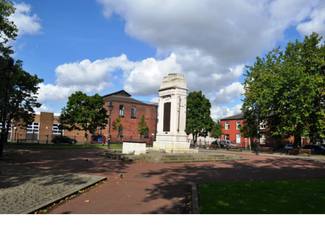 War Memorial-inc memorial gardens & railings